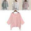 Plus Size Women's Soft And Comfortable Summer T-shirt Kaftan Blouse For Casual Wear