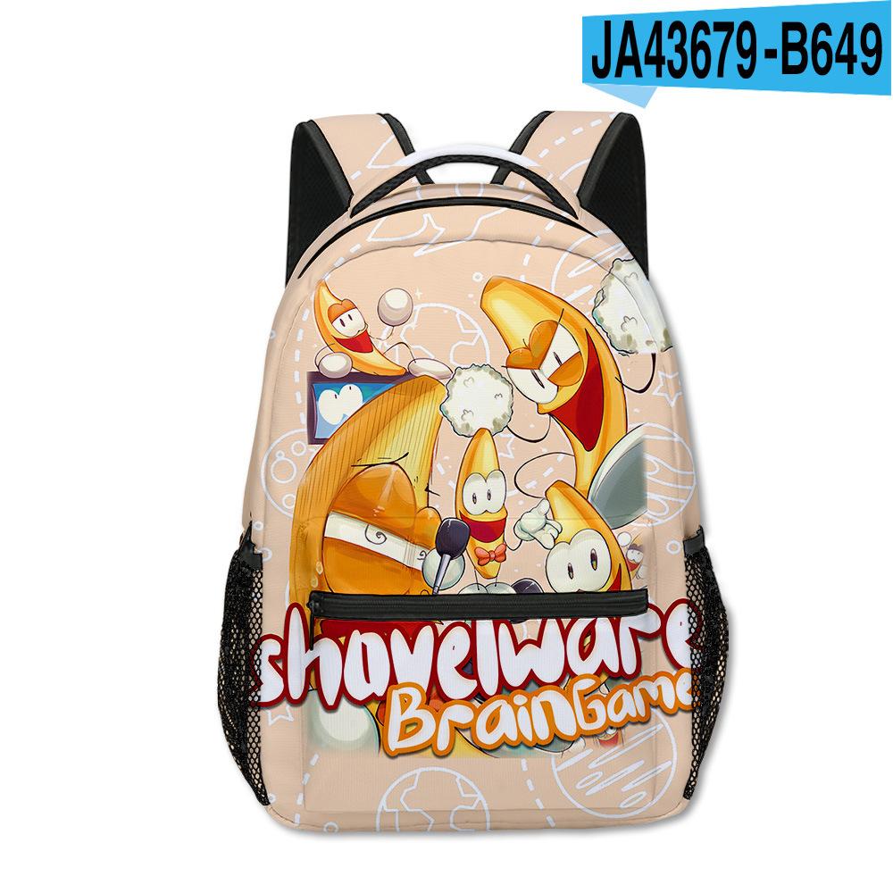 Classique Populaire Sac à dos pour étudiants Sacs à dos Cahiers Sacs à dos 3D Impression Oxford Imperméable Sacs à dos de voyage pour garçons/filles