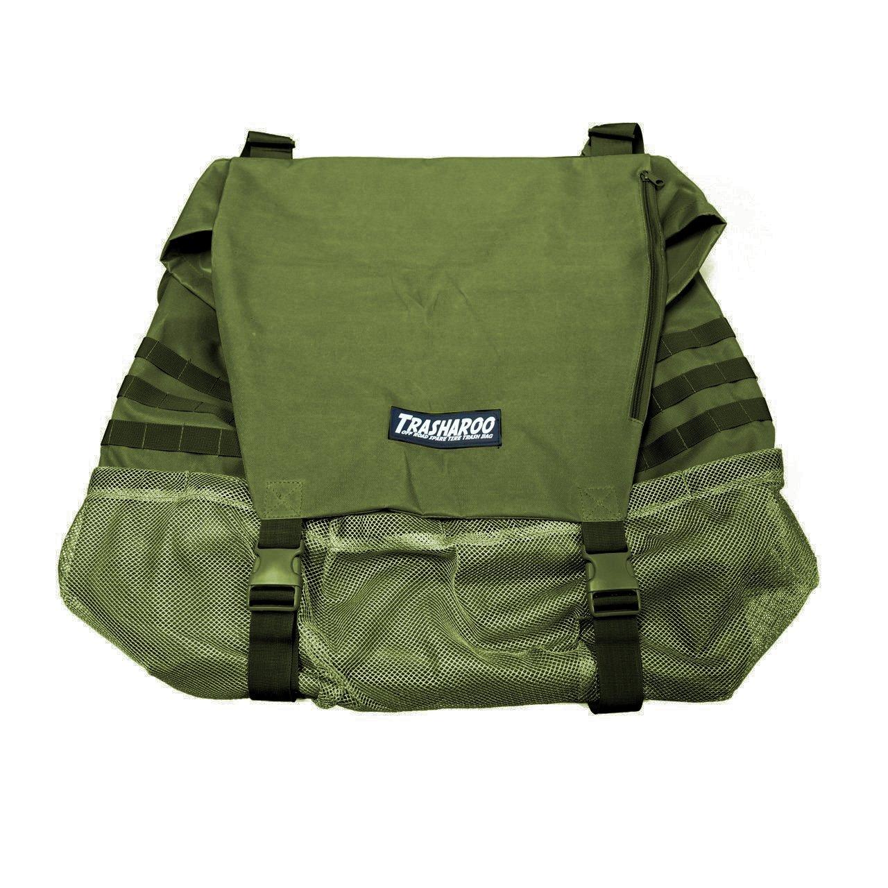 

Trasharoo Spare Tire Garbage Green Bag,