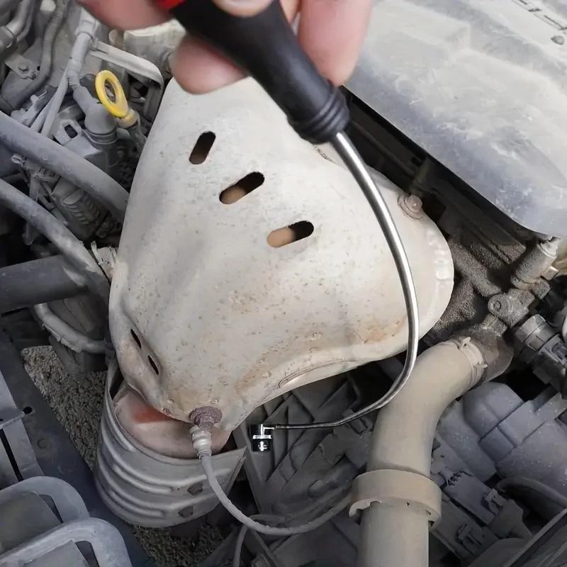 Pickup Tool Bendable Snake Pickup Bendable Suction Flexible Magnetic Bar for Locate Falling Objects Reach Sink Drains Pick Up