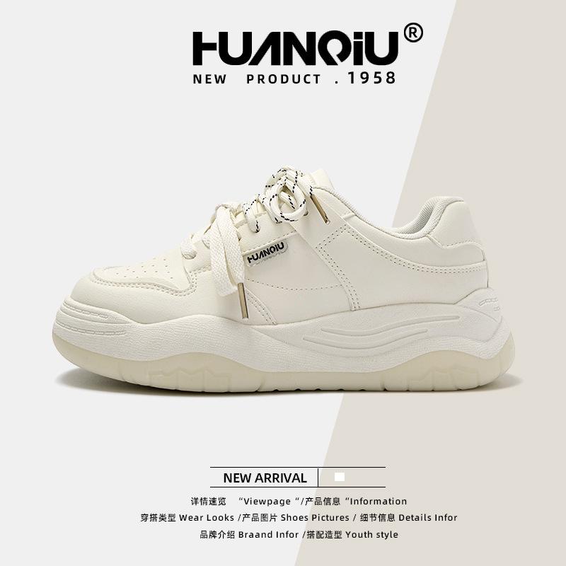 

Global thick-soled velvet board shoes for women ZHQ5202-2 winter new warm, comfortable, shock-absorbing and non-slip casual shoes for women 40 бежевий