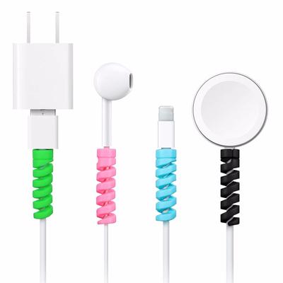 Apple iPhone 8 X Lightning USB Şarj Kablosu Kablosu için 2 adet Koruyucu Koruyucu Kapak