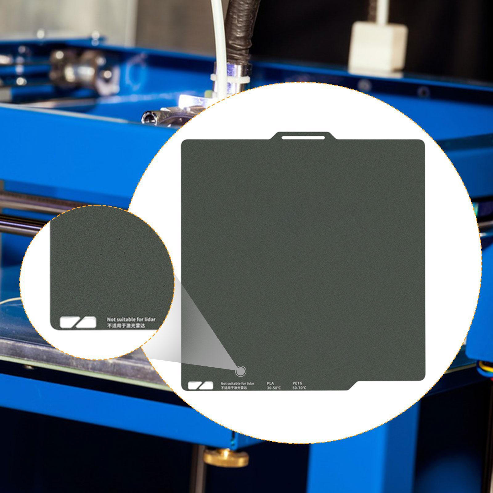 

3D Printer Build Plate Bed Adhesion Flexible Print Platform Easy to Use Printing