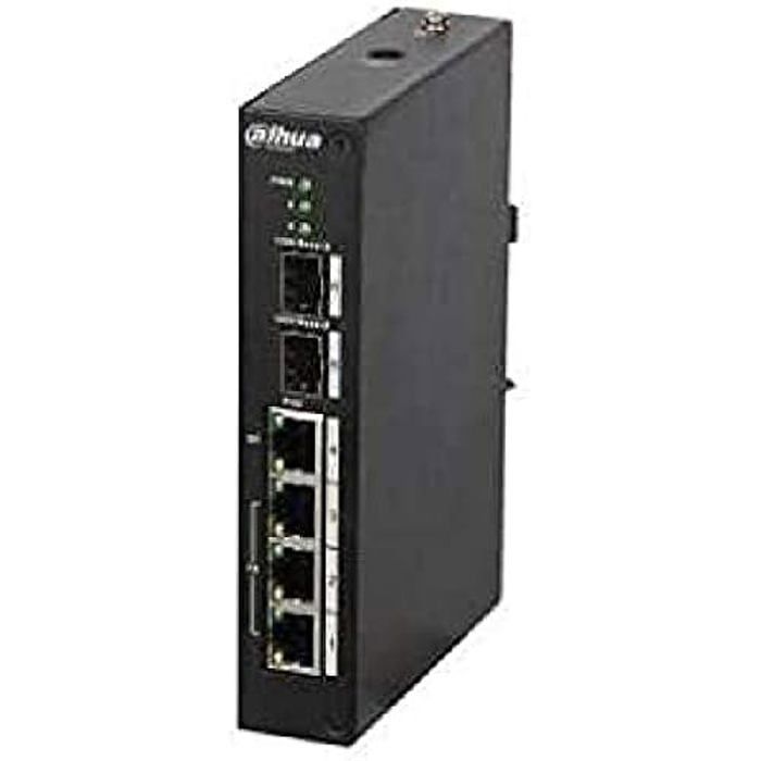 Commutateur réseau - DAHUA - PFS4206-4P-96 - Géré L2 - 4 ports - Fast Ethernet