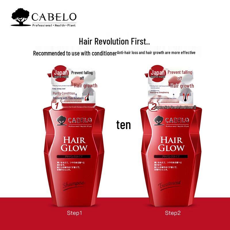 CABELO Intensive Hair Growth Shampoo & Conditioner Set
