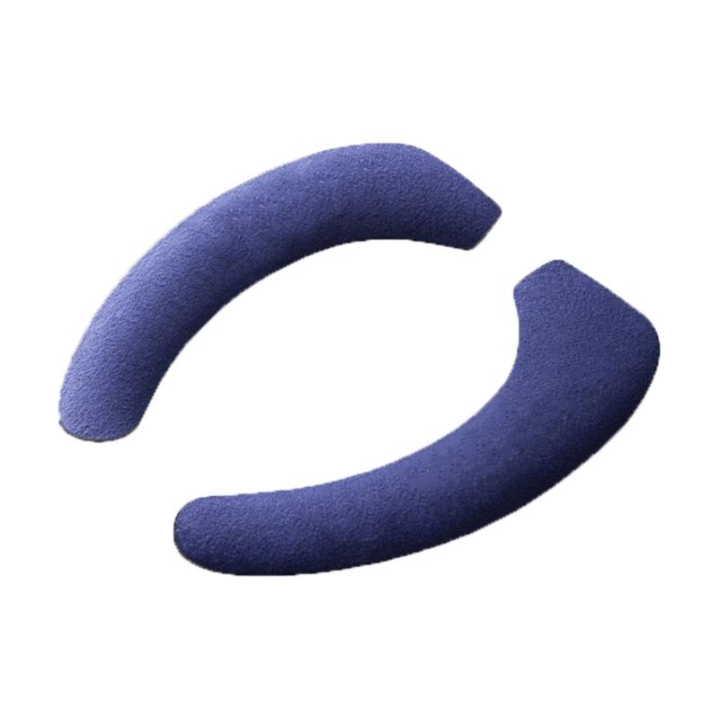 

Увеличенная статическая накладка на сиденье унитаза из плюшевой ткани, самоклеящаяся накладка на сиденье унитаза для комфортного использования и предотвращения скольжения B темно-синий