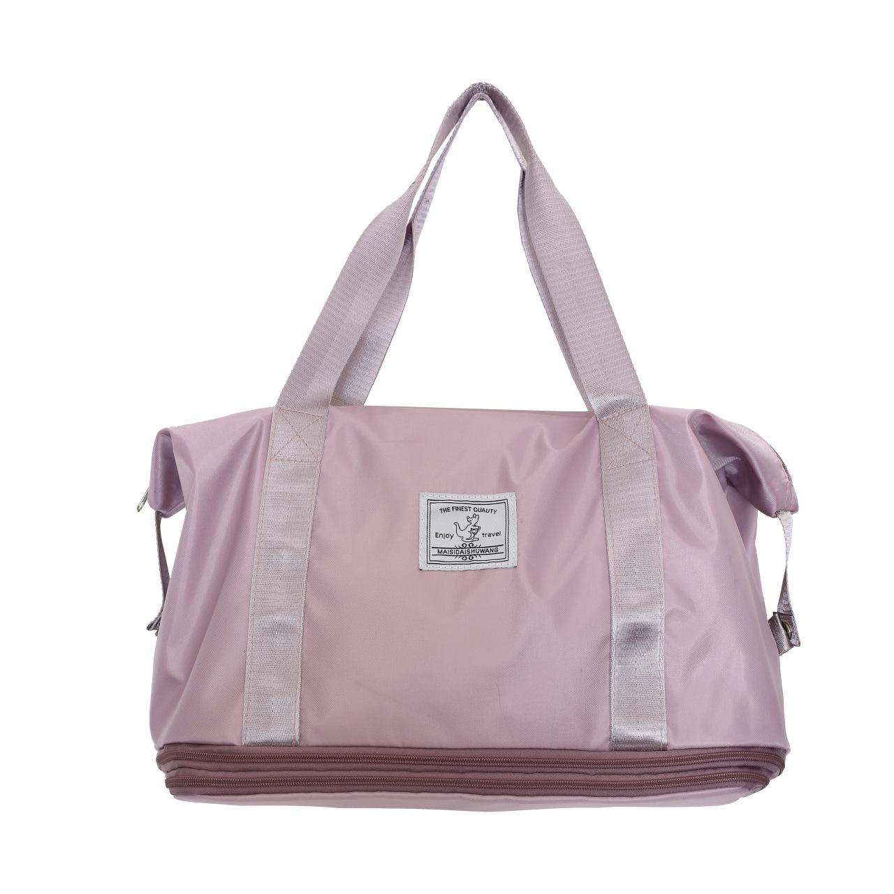 

Double-layer expansion fitness bag, new large-capacity wet and dry separation travel bag, light student luggage bag