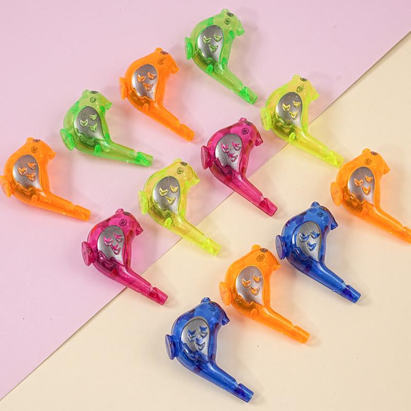 10 Pcs Random Color Bird Whistle Outdoor Sports Drawing Funny Musical Toy Novelty Educational Novelty Musical Toy Children Toy