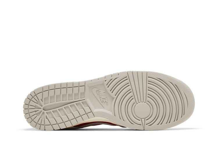 Nike Dunk Low Light Iron Ore Gym Red