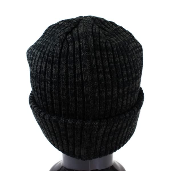 Champion Knit Cap for Men and Knit Matching Day Gift Women, Hat, Unisex, Popular, Trendy, Outfit, Outdoor, Walking, Father's (Black)