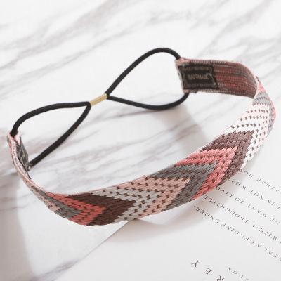 1 Stück Vintage Böhmisch Ethnisch Stickerei Blume Stirnband für Damen Mädchen Elastisches Haarband Retro Haar Accessoires Hohe Qualität Neu