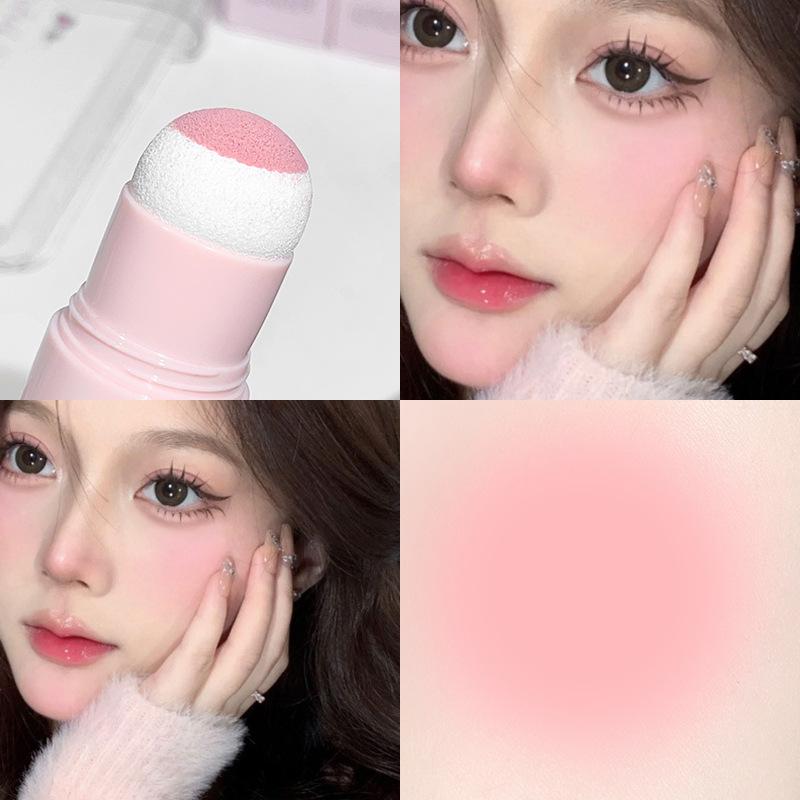 Blush Stick Sponge Head Expansion Colour Pure Lust Matte Low Saturation Light Face Whitening Metameric Blush