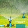 Rotary Automatic Garden Sprinkler, Rotary Wheel Watering Nozzle, Practical Irrigation Tool for Lawn,Vegetable & Horticulture Use