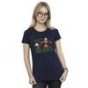 Rick And Morty Womens/Ladies Happy Human Holidays Cotton T-Shirt