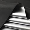 Outdoor Balcony Blockout Shade Comfortable Outdoor Environment Shading Cloth DIY Sun Shade Black-Silver Fabric