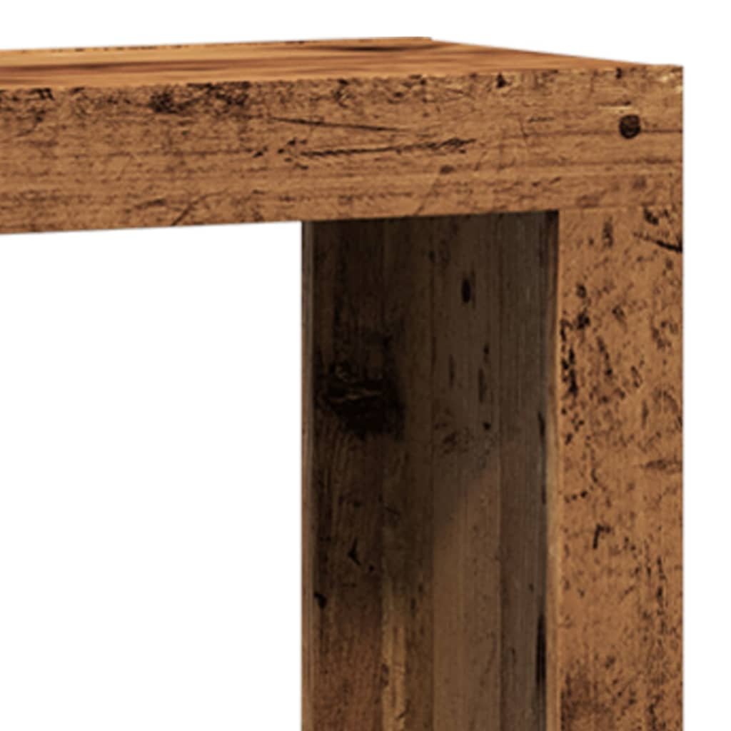 Vidaxl Coffee Tables, Nesting, 3 Pcs, Old Wood
