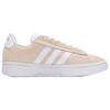 Adidas Grand Court Alpha Comfortable Versatile Shock Absorbing Non-Slip Durable Low-Top Tennis Shoes Women Sneakers Light-Khaki IH0855