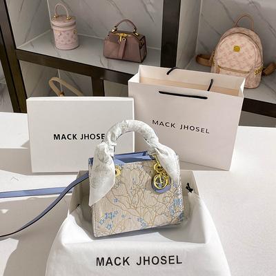 Neue High-End und Modische Handtasche mit Nischenblauer Bestickter Daifei Handtasche