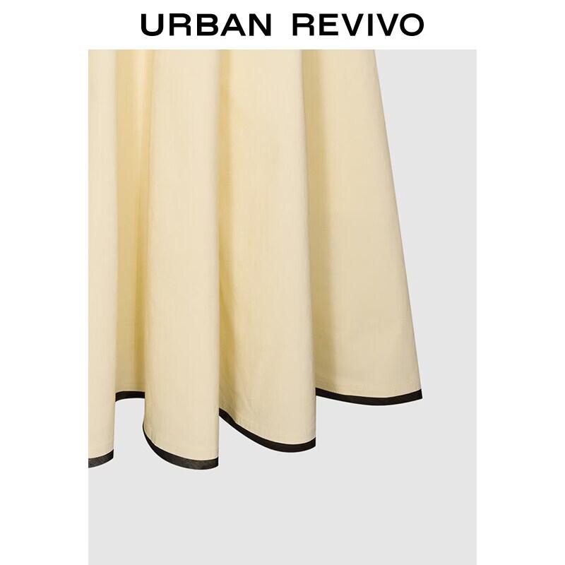 UR2026 Women's Color-block Sleeveless Maxi Dress