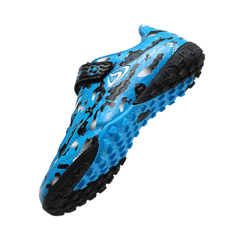 Kid's Football Boots Rubber Soft Soled Outdoor Youth Football Shoes Boys and Girls Competition Professional Training Football Shoes