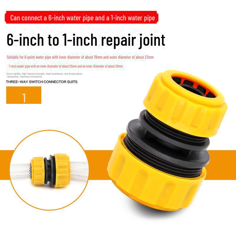 Multi-Function Quick Connector Set: 3/4 & 6 Point Water Gun and Faucet Accessories for Car Wash and Washing Machines