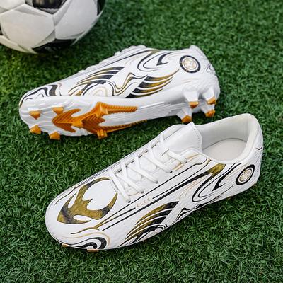New TF/FG High Quality Professional Fast Grass Soccer Shoes Ultralight Training Studded Football Boots Mens Football Field Boots