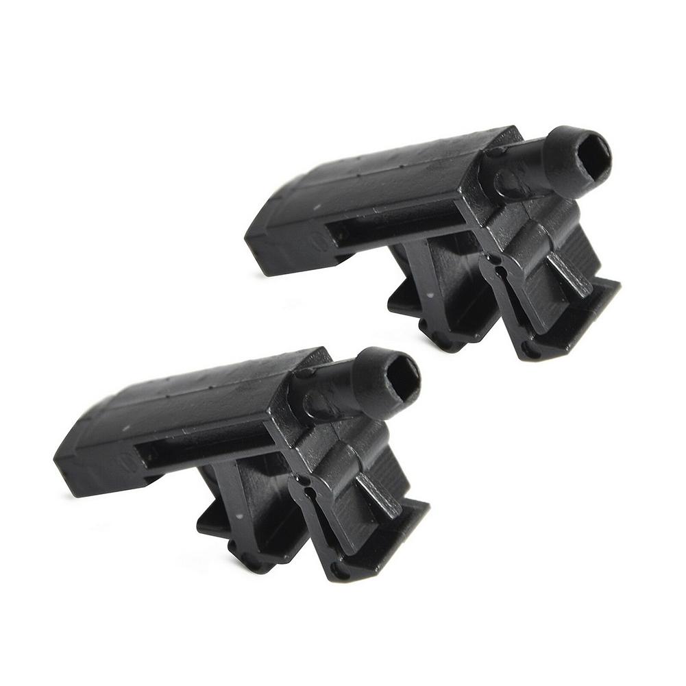 Nozzle Glass Washer Nozzle 2pcs ABS High Reliability
