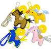 Handcrafted Wool Crochet Horse Keychain - Ideal for Bag Decoration or Event Gifts