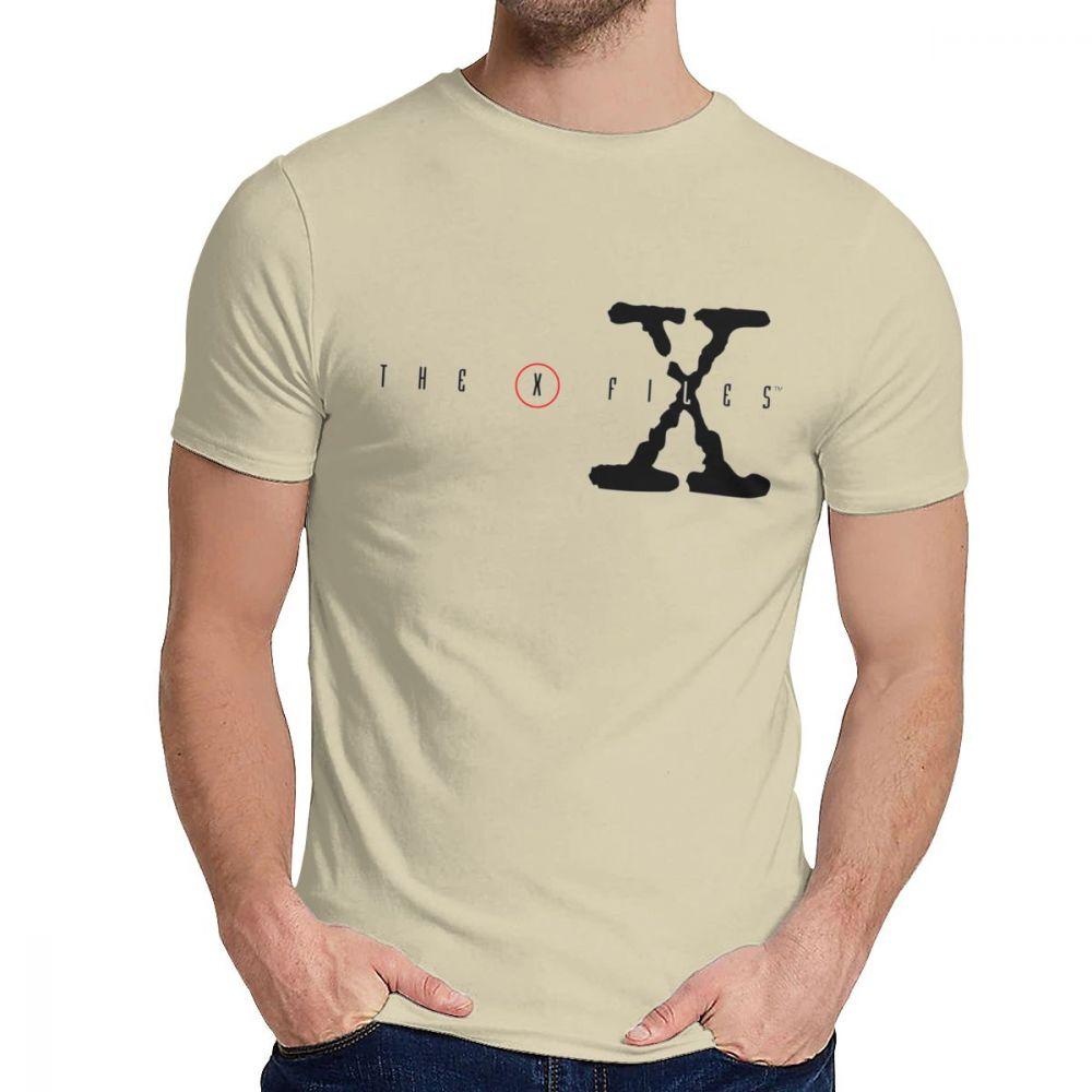Summer The X Files Tee Shirt For Male Crazy Natural Cotton Short Sleeve O Neck