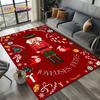 Christmas Tree New Year Nutcracker Cartoon Fairy Tales Carpet Rug for Living Room Bedroom Home Sofa Decoration,Kids Floor Mat