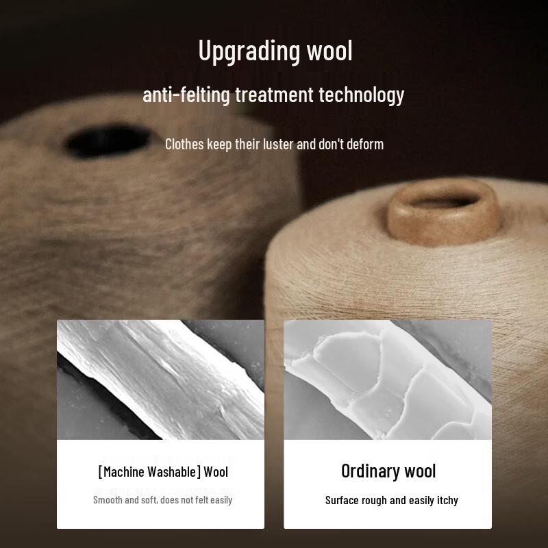 Erdos EMZ Men's Classic Round Neck Cashmere Sweater