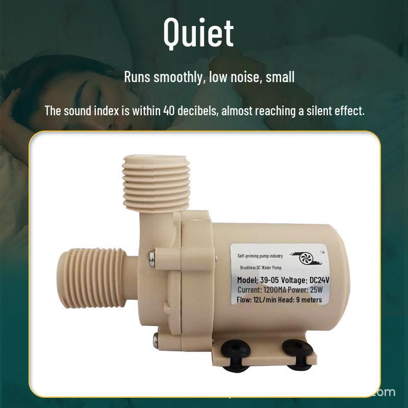 12V Bezkartáčová DC solární čerpadlo pro ohřev vody, odolné vůči vysokým teplotám a korozi