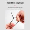 Nylon Cable Ties, 3.5x200mm, 500 Pack