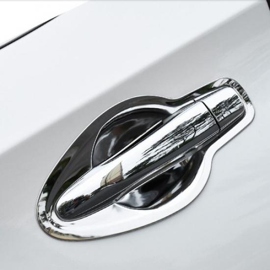 Chrome Door Handle Cover Molding Trim 8X For for 2015-2022 nissan murano