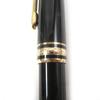 Excellent MONTBLANC Ballpoint pen Meisterstck Classic Cap type Black gold mens Used