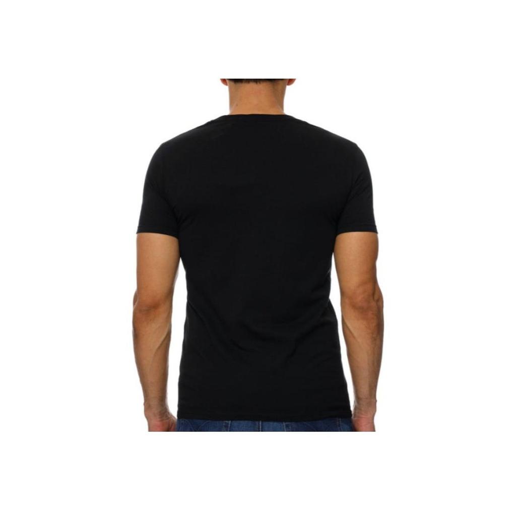 Calvin Klein Gradient Letter Logo Print Crew Neck Short Sleeve T-Shirt Men Tops Black J30J318203-BEH