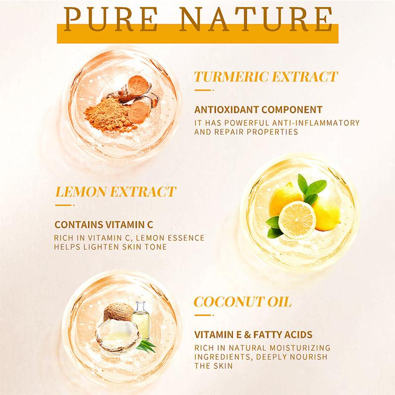 Turmeric Kojic Turmeric Soap Lemon Soap Kojic Acid Soap Ginger Handmade Soap Cleaning Soap