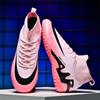 Übergröße AG Spike Fußballschuhe Herren Kinder Erwachsene Studenten TF Stollen Kunstrasen High Top Trainingsschuhe Damen