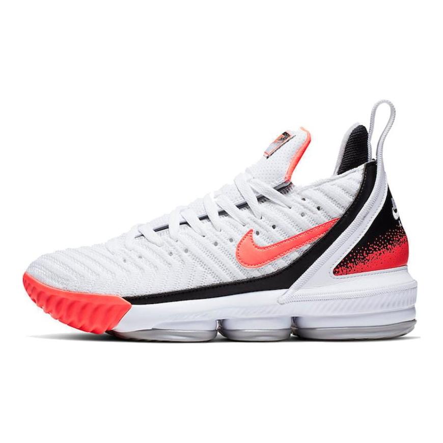 Nike LeBron 16 White Hot Lava Sneakers CI1521-100