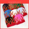 Knit Hat For Autumn With Acrylic Fabric And Thermal Warmth For Casual Street Style