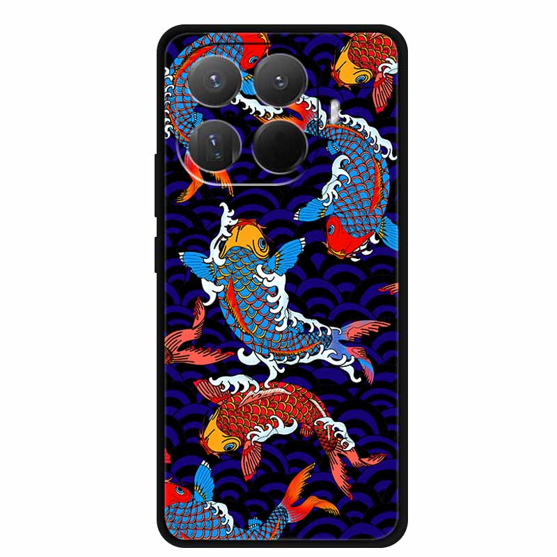 3D TPU Case For Xiaomi 15T 15 T 5G Relief Flowers Coque Embossed Blossoms Funda Silicone Soft Back Phone Cover For Xiaomi15T