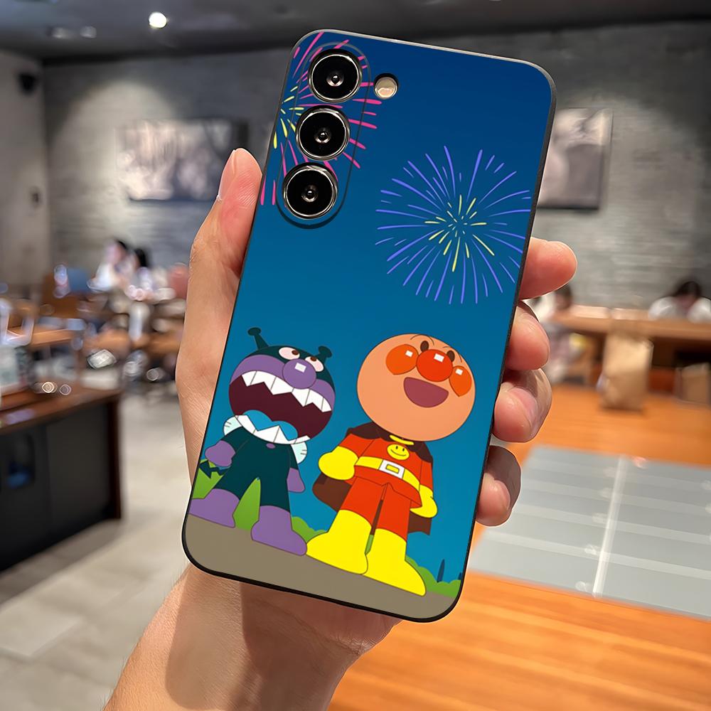 Phone Case For Samsung S26 S24 Ultra S25 S23 Fe S22 S20 S21 Plus A16 A54 A34 A53 Back Cover Cartoon Cute Anpanman