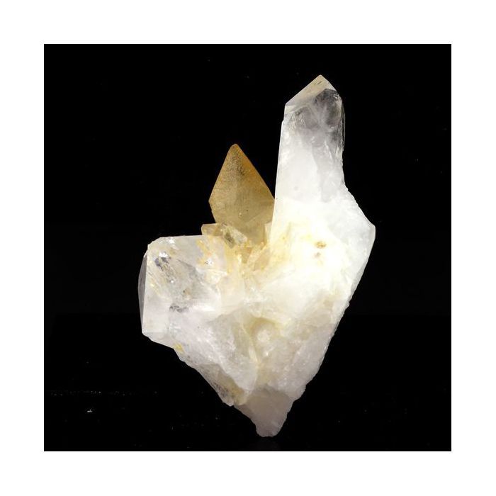 Pierres et Minéraux. Quartz + Calcite. 264.45 ct. Montvernier, Saint-Jean-de-Maurienne, Savoie, France.