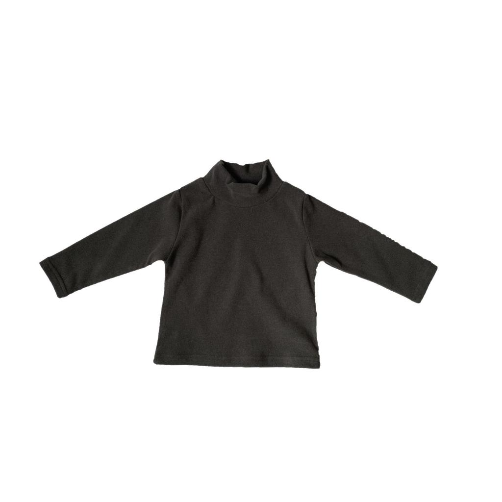 GL-Kids Unisex Koreanischer Herbst/Winter Dickes Langarmshirt mit hohem Kragen