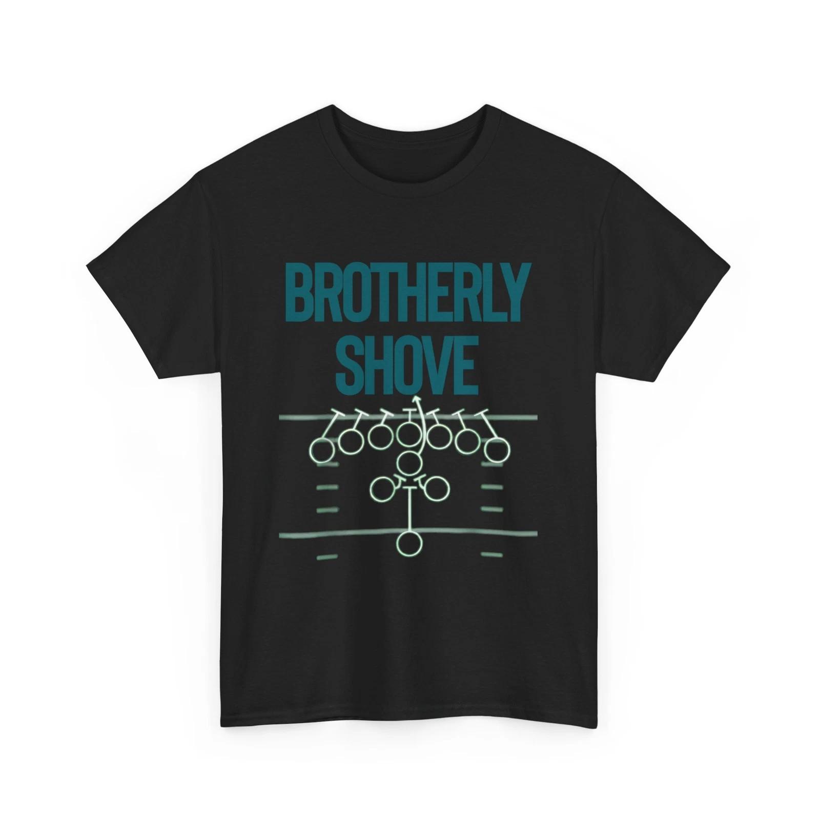 Brotherly shove Philly Philadelphia T-Shirt L