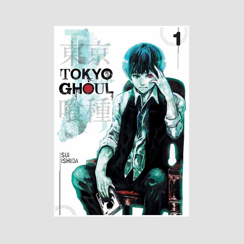 Bílý papír Plakáty a tisky Tokyo Ghoul Klasické japonské anime Nástěnné umění Malba Plakátová nástěnná malba Obrázek Manga Dárek pro fanoušky Pokojová dekorace Domácí dekorace