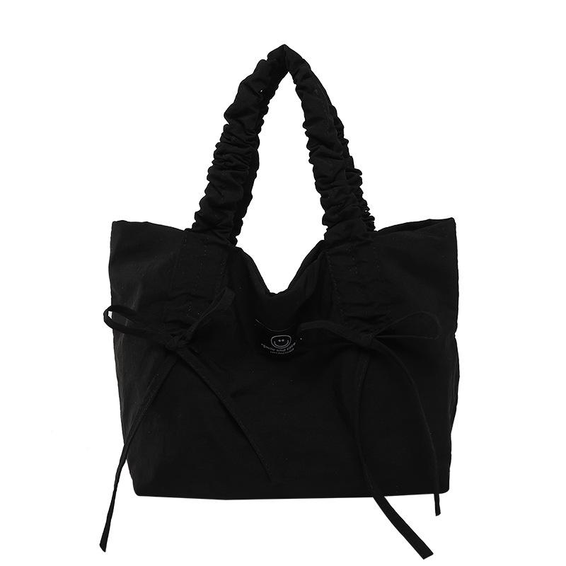 

This year s popular bag women s underarm bag 2025 new fashion pleated shoulder bag casual large-capacity tote bag