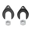 Garage Repair CV Joint Fork Attachments Tool Set, Front Wheel Drive Axles Shafts Removal Adapter Tool with Nut