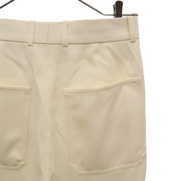 BLAMINK Made in Japan wool Slacks pants 34 white United arrows Women Used