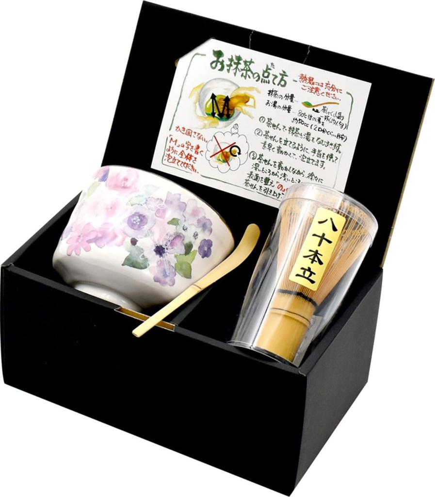 Ceramic Aihana Studio Mino Ware Matcha Bowl x W21 x x 20175 Set, Pink, Size Bowl Approx. 10.2 H7.8 / Box D12.2 H10,